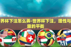 世界杯下注怎么弄-世界杯下注，理性与乐趣的平衡
