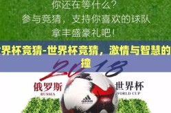 世界杯竞猜-世界杯竞猜，激情与智慧的碰撞