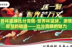 世界杯篮球比分竞猜-世界杯篮球，激情与智慧的碰撞——比分竞猜的魅力