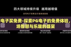 pg电子买免费-探索PG电子的免费体验，一场智慧与乐趣的盛宴