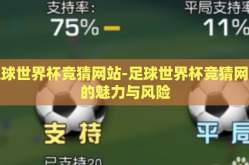 足球世界杯竞猜网站-足球世界杯竞猜网站的魅力与风险