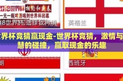世界杯竞猜赢现金-世界杯竞猜，激情与智慧的碰撞，赢取现金的乐趣