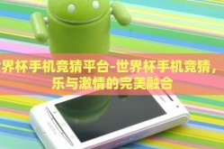 世界杯手机竞猜平台-世界杯手机竞猜，娱乐与激情的完美融合