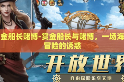 赏金船长赌博-赏金船长与赌博，一场海上冒险的诱惑