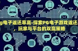 pg电子返还率高-探索PG电子游戏返还率，玩家与平台的双赢策略