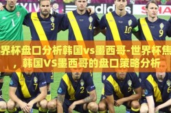 世界杯盘口分析韩国vs墨西哥-世界杯焦点，韩国VS墨西哥的盘口策略分析