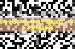 pg电子送2000-PG电子惊喜回馈，2000元大礼等你来领