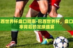 巴西世界杯盘口赔率-巴西世界杯，盘口赔率背后的足球盛宴
