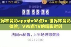世界杯竞彩app录v98点tv-世界杯竞彩新体验，V98点TV的精彩时刻