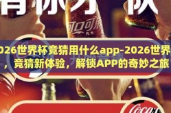 2026世界杯竞猜用什么app-2026世界杯，竞猜新体验，解锁APP的奇妙之旅