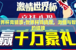 世界杯竞猜票-世界杯竞猜票，激情与智慧的碰撞