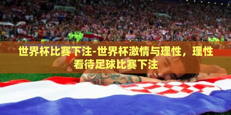 世界杯比赛下注-世界杯激情与理性，理性看待足球比赛下注