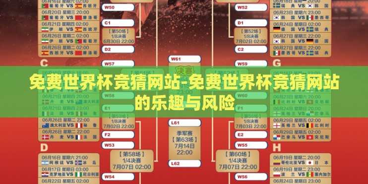 免费世界杯竞猜网站-免费世界杯竞猜网站的乐趣与风险