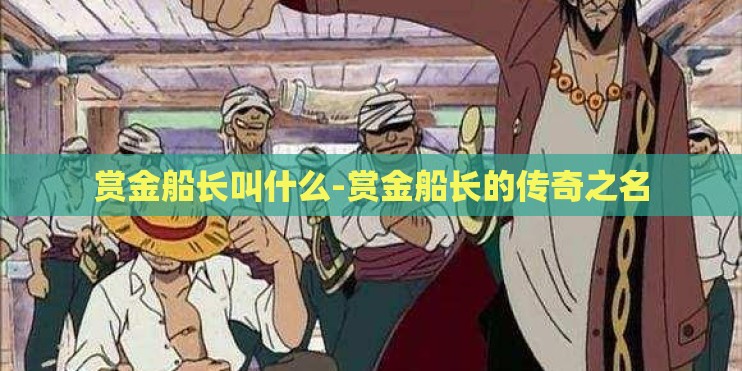 赏金船长叫什么-赏金船长的传奇之名