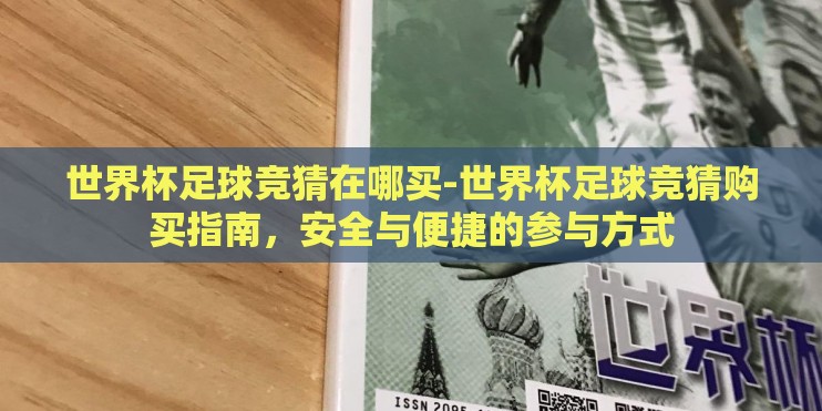 世界杯足球竞猜在哪买-世界杯足球竞猜购买指南，安全与便捷的参与方式