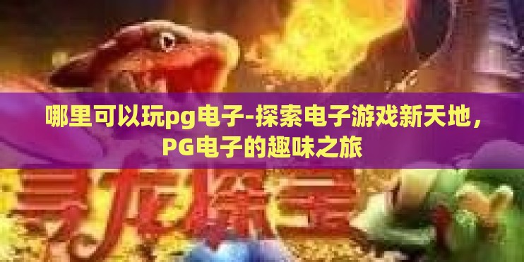 哪里可以玩pg电子-探索电子游戏新天地，PG电子的趣味之旅