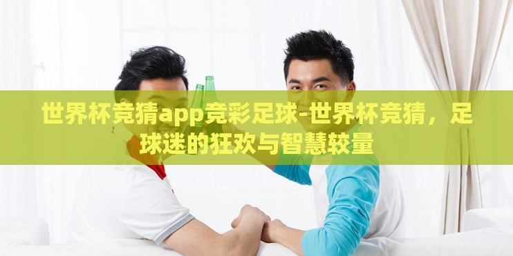 世界杯竞猜app竞彩足球-世界杯竞猜，足球迷的狂欢与智慧较量